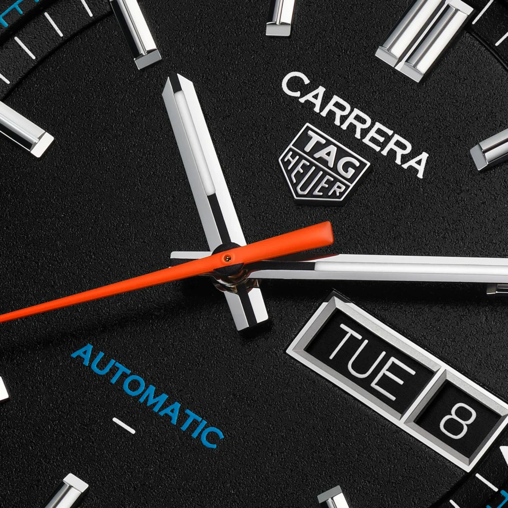 【7A Quality】TAG Heuer Carrera Day-Date 41mm Mens Watch Black WDA2110.FC6614