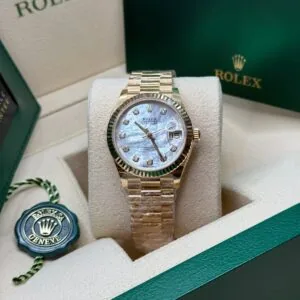 RLX Datejust m278278-0020 White 31mm Dial President Bracelet Watch