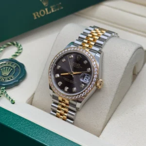 RLX Datejust m278383RBR-0021/0022 31mm Dark Grey Dial Oyster Bracelet