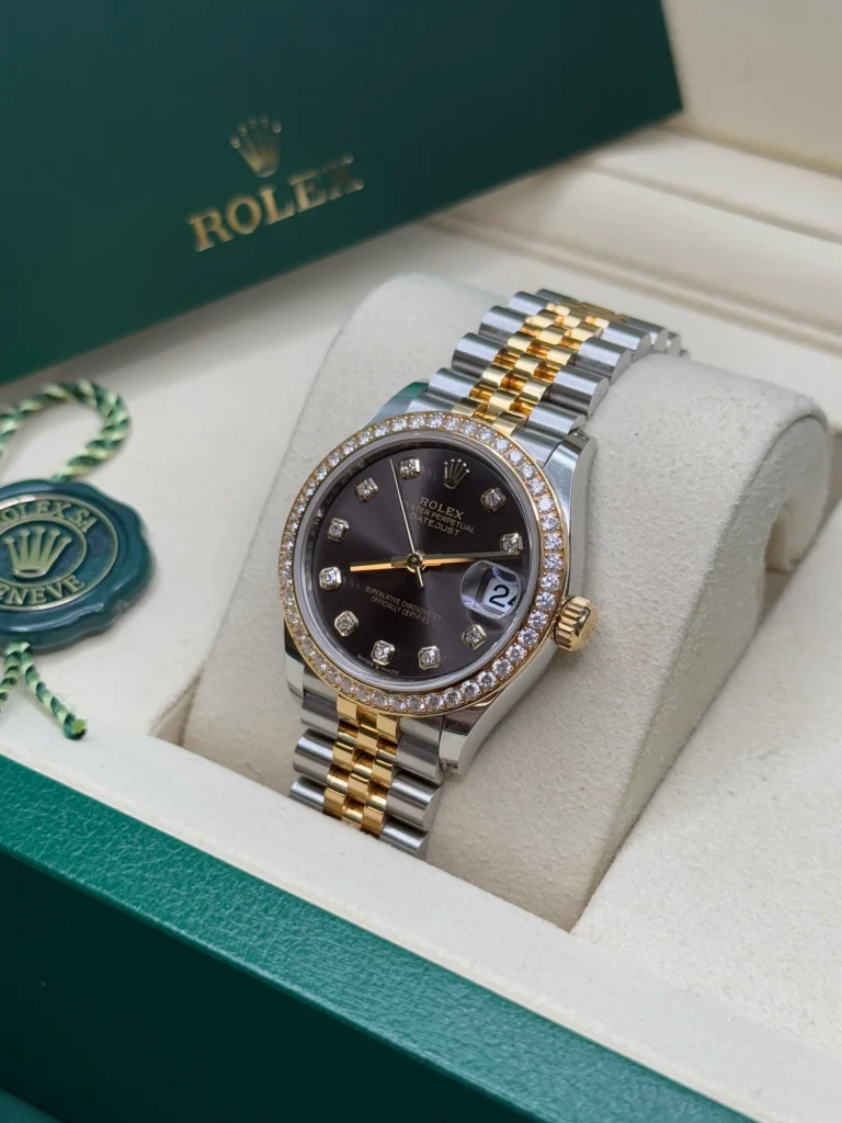 RLX Datejust m278383RBR-0021/0022 31mm Dark Grey Dial Oyster Bracelet