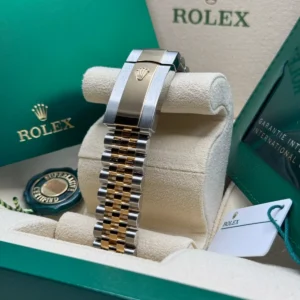 RLX Datejust 36mm 126233 Olive-green Roman Diamond Dial Two-Tone Jubilee Bracelet