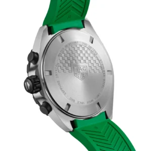 【7A Quality】TAG Heuer Formula 1 Quartz Chronograph 200M 43mm Mens Watch Green Rubber CAZ101AP.FT8056
