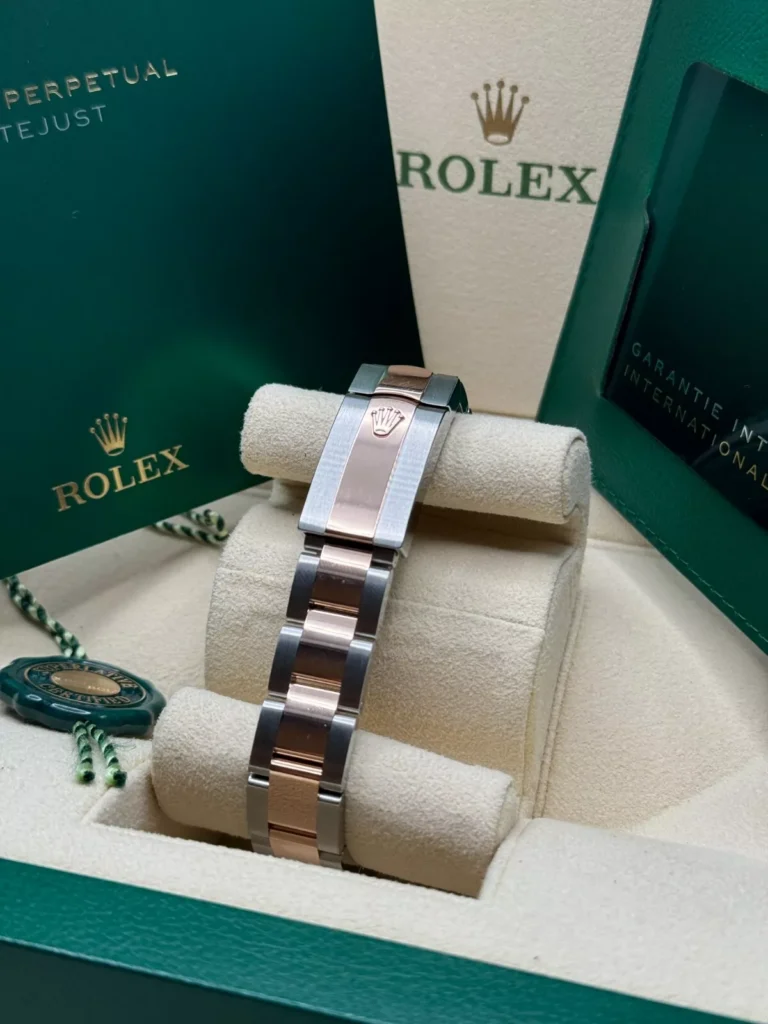 RLX Datejust m278271-0025/0026 White Mother-of-Pearl 31mm Dial Oyster Bracelet Watch