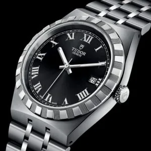 【7A Quality】TUDOR Royal 38mm Black Roman Dial Automatic Bracelet Watch M28500-0003
