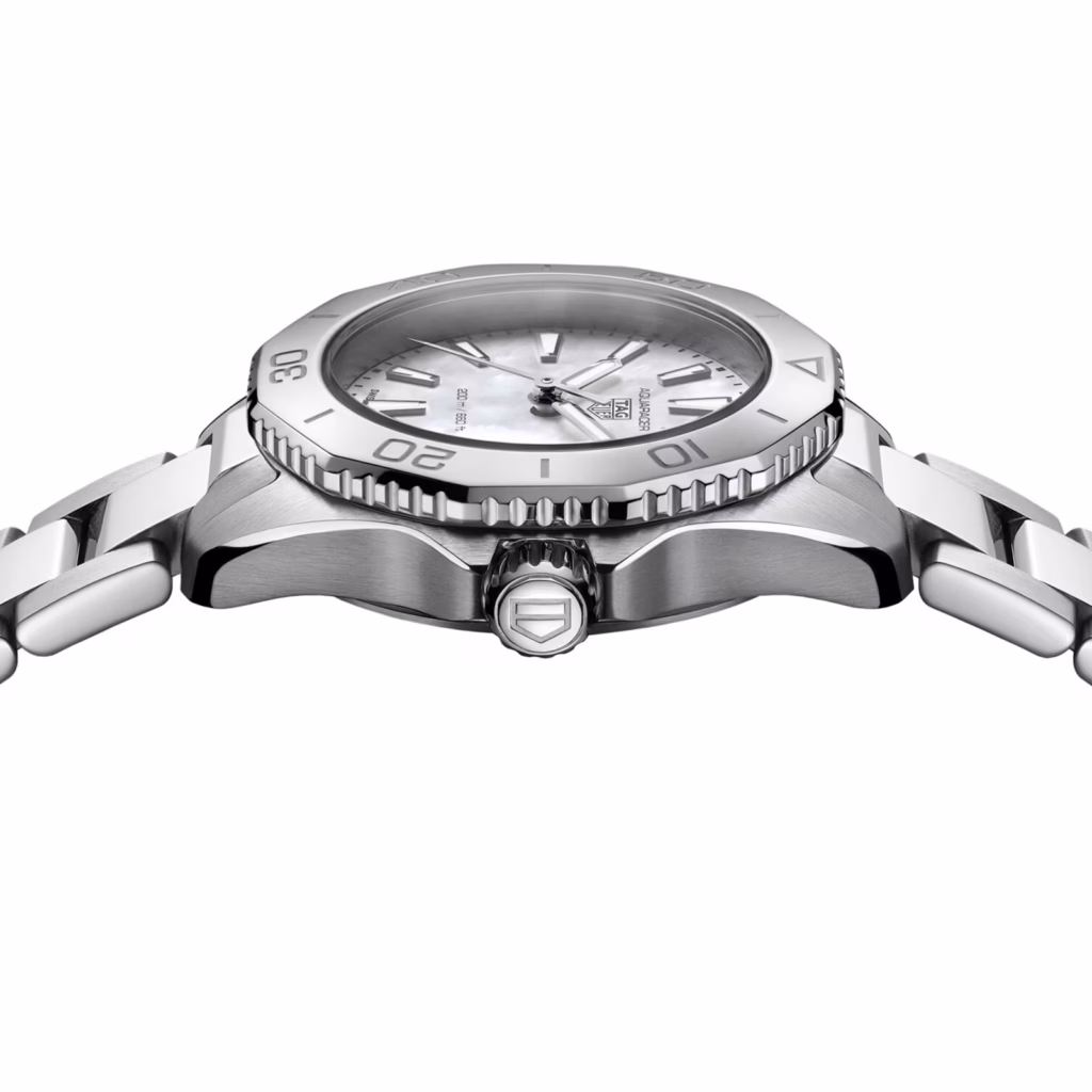 【7A Quality】TAG Heuer Aquaracer Professional 200 30mm Ladies Watch Mother Of Pearl WBP1418.BA0622