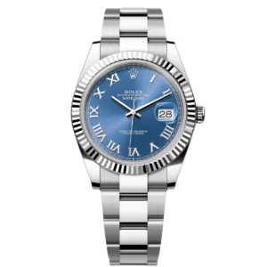 RLX Datejust 41mm 126334 Blue Roman Oyster Stainless Steel Men’s Watch