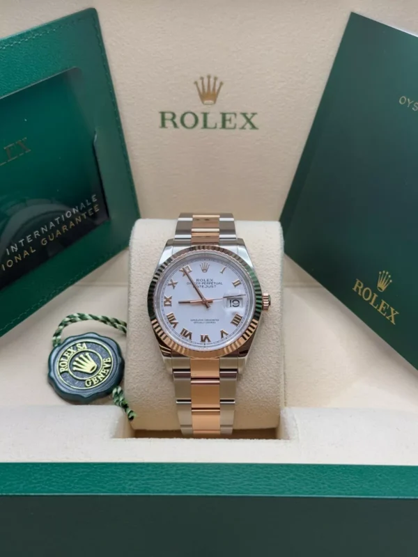 RLX Datejust 36mm 126231 White Dial Oyster Bracelet