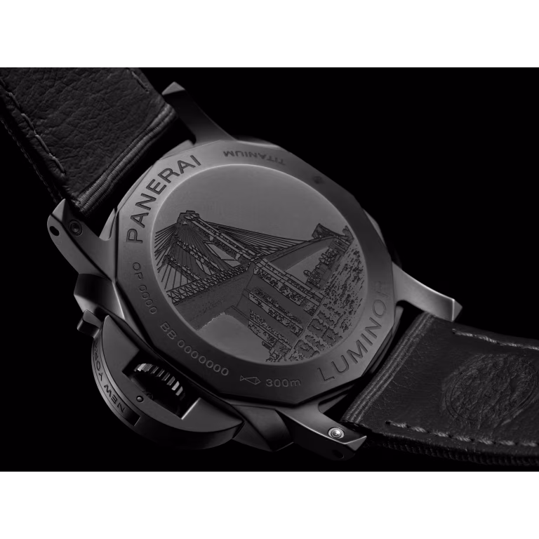 【7A Quality】Panerai Luminor BiTempo Titanium DLC - New York 44mm PAM01467