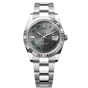 RLX Datejust 41mm 126334 Slate Roman Jubilee Stainless Steel Mens Watch