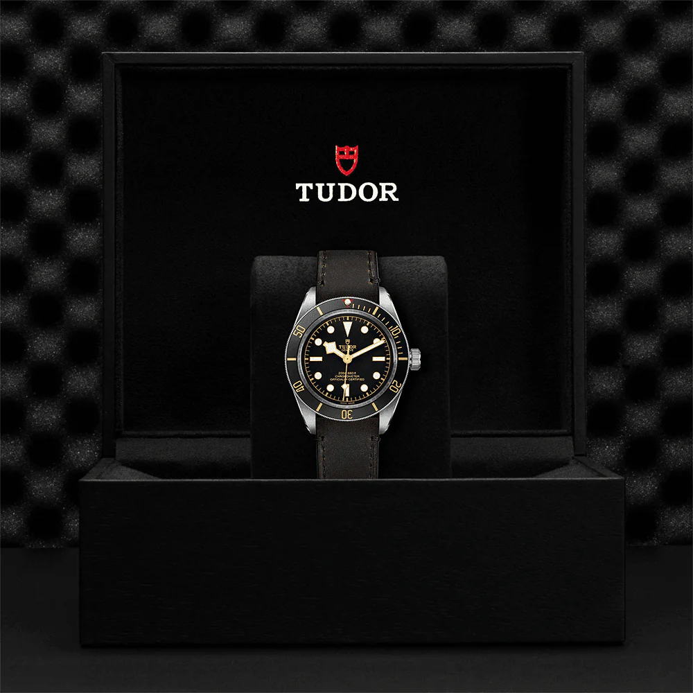 【7A Quality】TUDOR Black Bay 58 39mm Black Dial & Bezel Automatic Strap Watch M79030N-0002