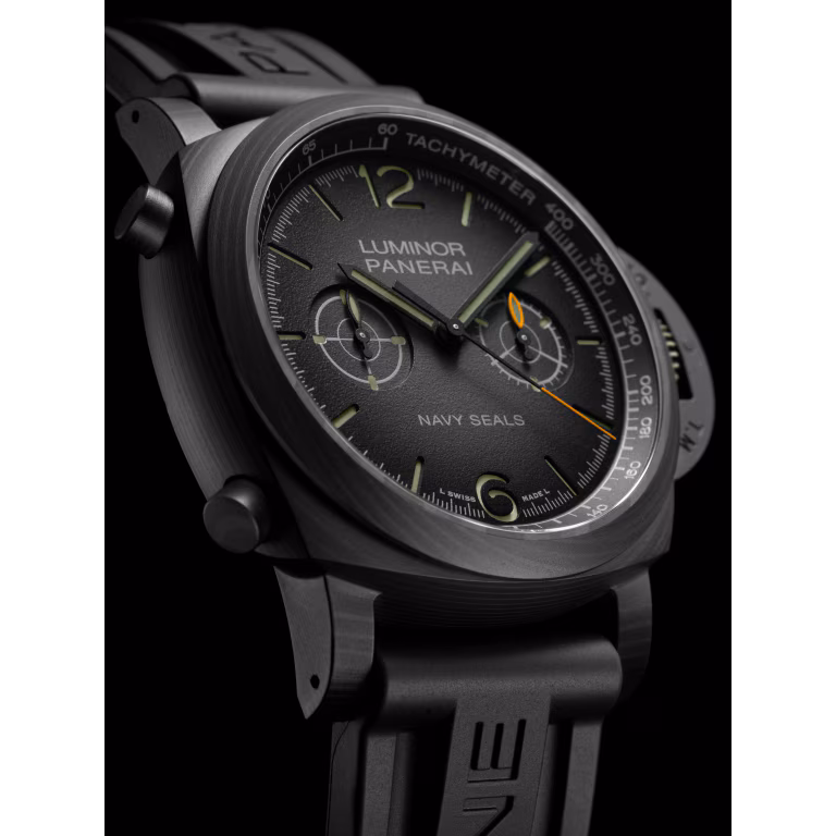【7A Quality】Panerai Luminor Chrono Carbotech™ Navy SEALs 44mm PAM01419
