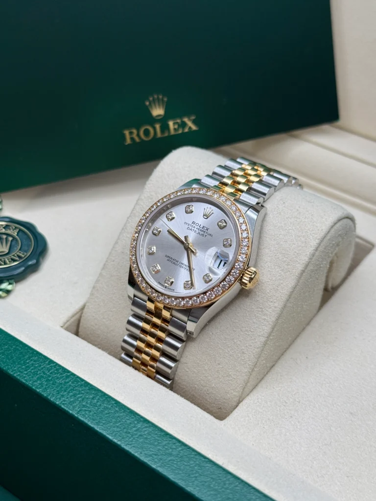RLX Datejust m278383RBR-0019/0020 31mm Silver Dial Oyster Bracelet
