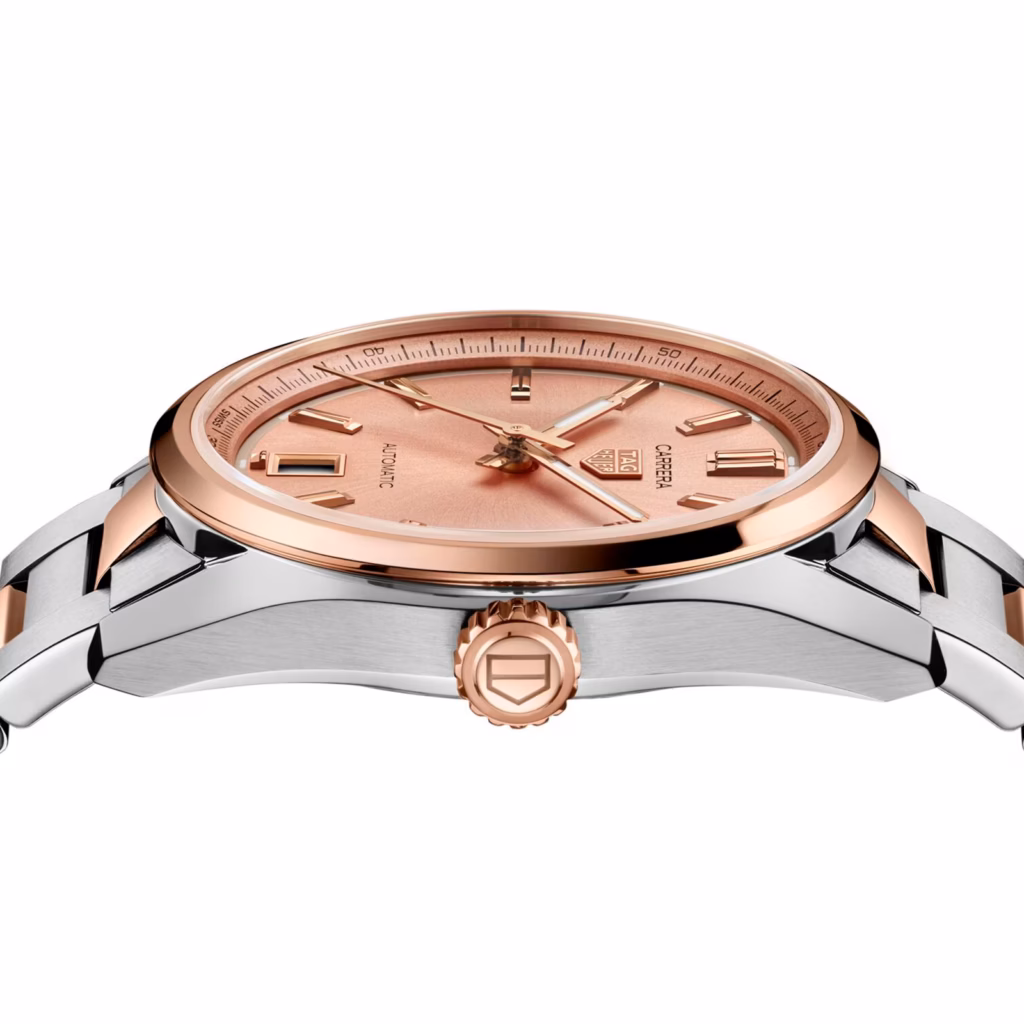 【7A Quality】TAG Heuer Carrera Date 36mm Ladies Watch Rose Gold WBN2350.BD0000