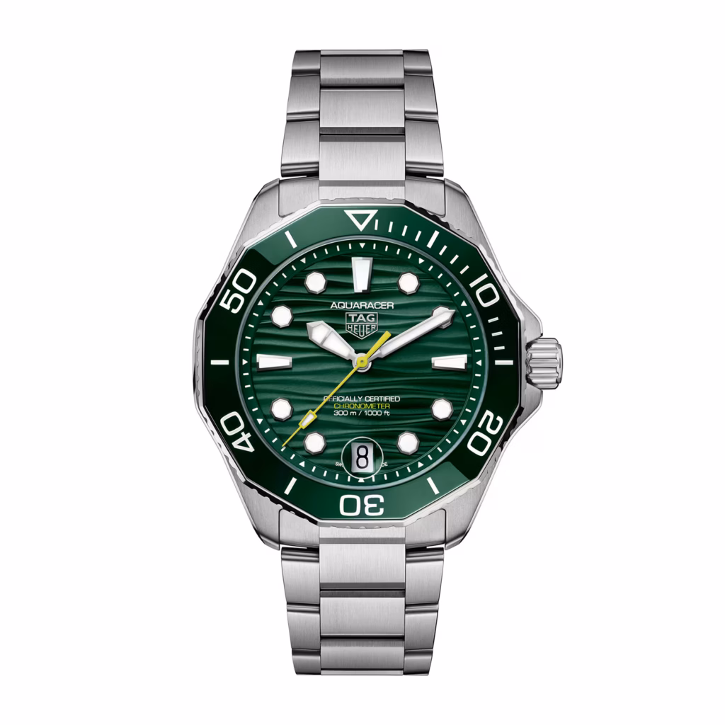 【7A Quality】TAG Heuer Aquaracer Professional 300 Date 42mm Mens Watch Green WBP5116.BA0013