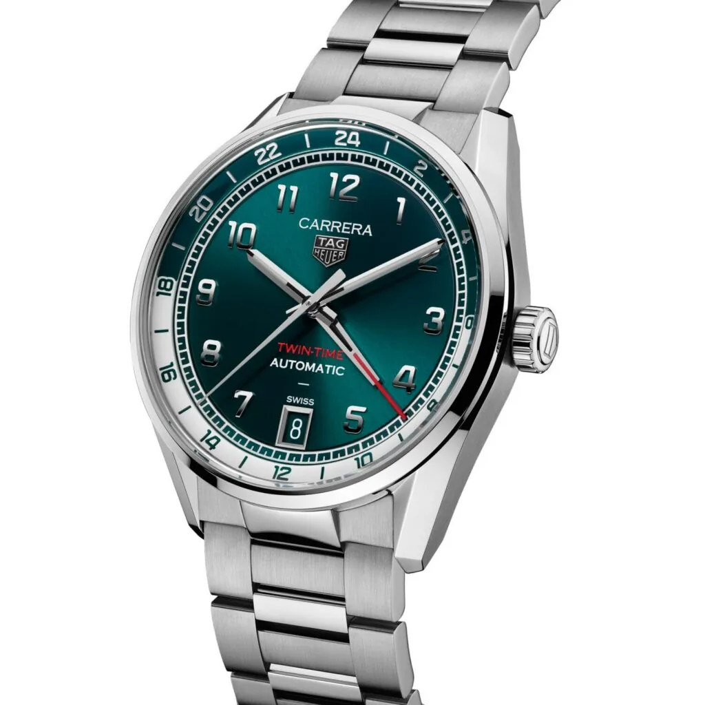 【7A Quality】TAG Heuer Carrera Date 41mm Mens Watch Green WDA2114.BA0043