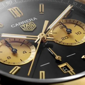 【7A Quality】TAG Heuer Carrera Chronograph Automatic, 42 mm, Gold 3N CBN2044.FC8313