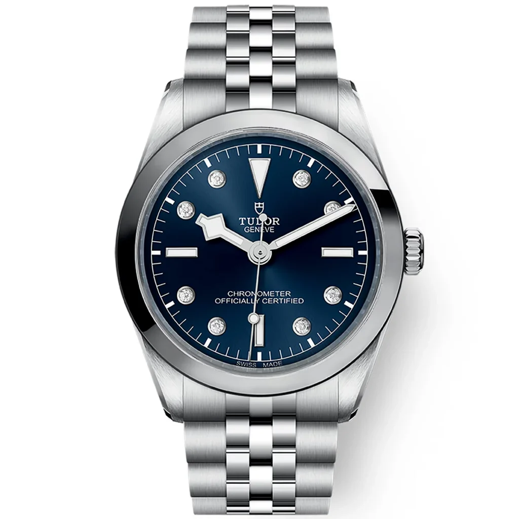【7A Quality】TUDOR Black Bay 36mm Blue Diamond Set Dial Bracelet Watch M79640-0005