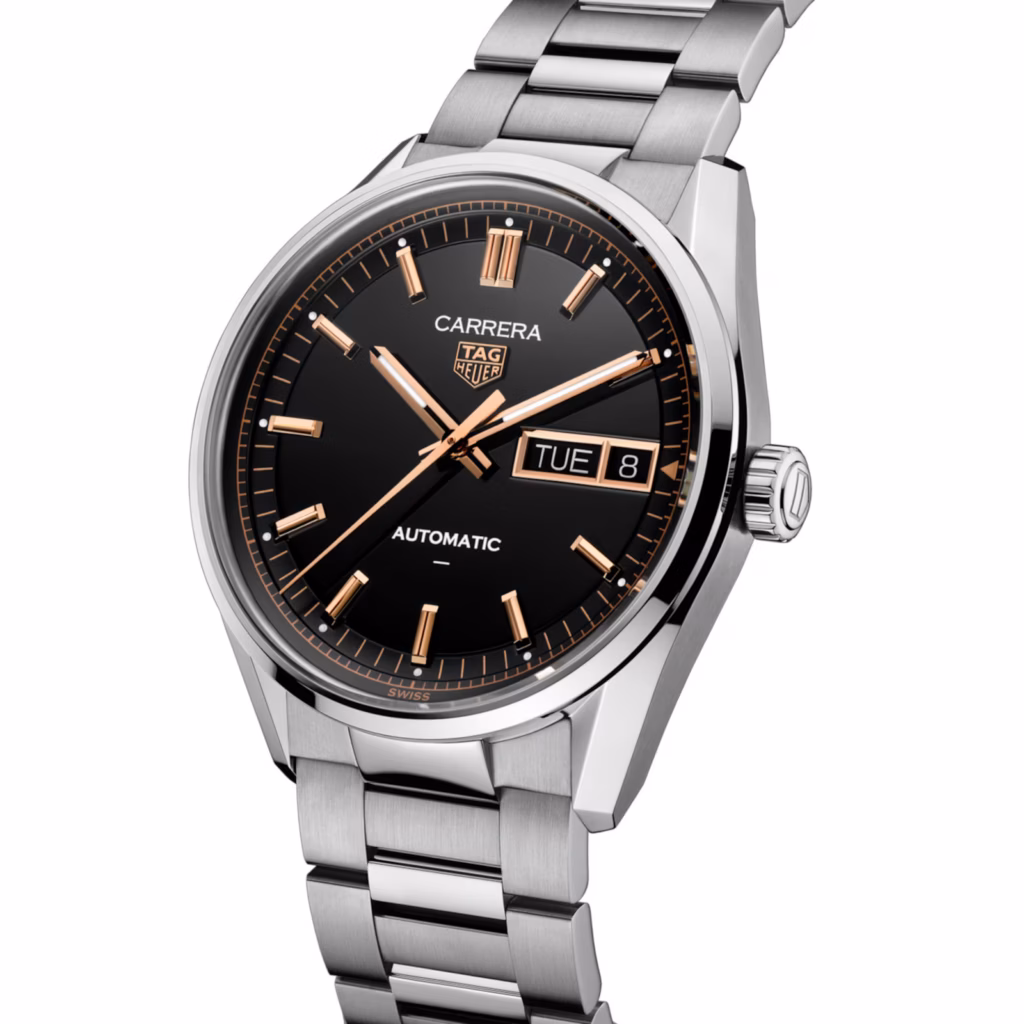 【7A Quality】TAG Heuer Carrera Day-Date 41mm Mens Watch Black WDA2111.BA0043