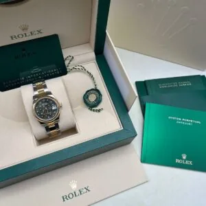 RLX Datejust m278243-0031/0032 31mm Green Dial watch
