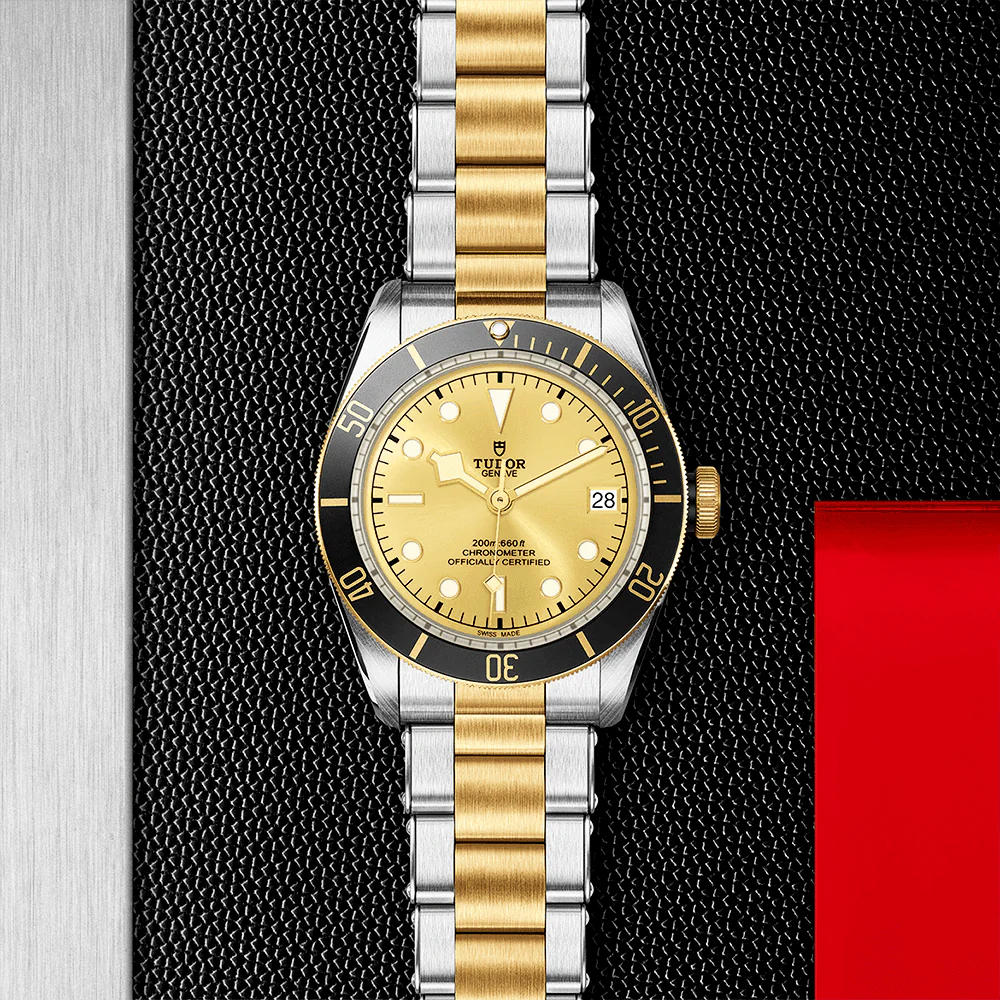 【7A Quality】TUDOR Black Bay S&G 41mm Champagne Dial Automatic Men's Bracelet Watch M79733N-0004