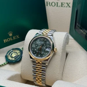 RLX Datejust m278243-0031/0032 31mm Green Dial watch
