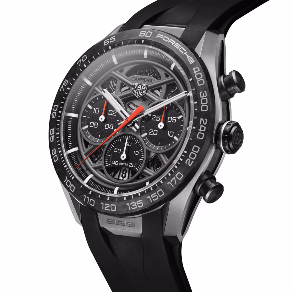 【7A Quality】TAG Heuer Carrera Porsche Limited Edition 44mm Mens Watch Skeleton CBU2010.FT6267