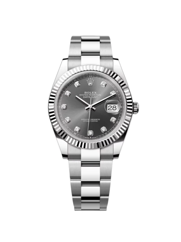 RLX Datejust 41mm 126334 Slate Diamond Jubilee Stainless Steel