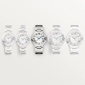 Cartier Ballon Bleu Bleu Silver 36mm WSBB0048 - United Luxury