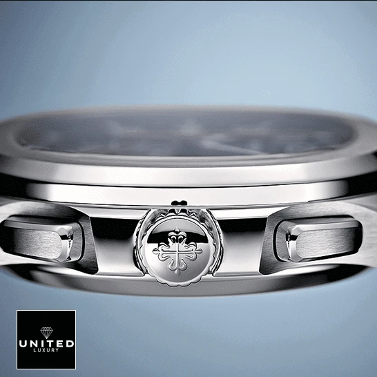 Patek Philippe Chronograph Replica 1 Patek Philippe 5968A-001 Aquanaut Stainless Steel Case Replica side view