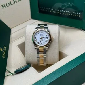 RLX Lady-Datejust 31mm 279163 White Roman Dial Oyster Bracelet