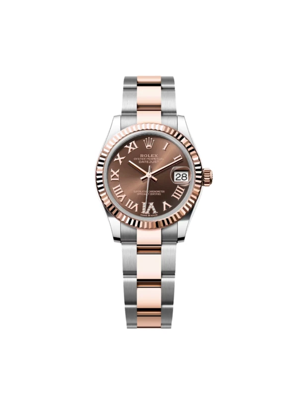 RLX Datejust m278271-0003/0004 Chocolate 31mm Dial Oyster Bracelet Watch