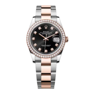 RLX Datejust 36mm 126281 Black Dial Jubilee Bracelet