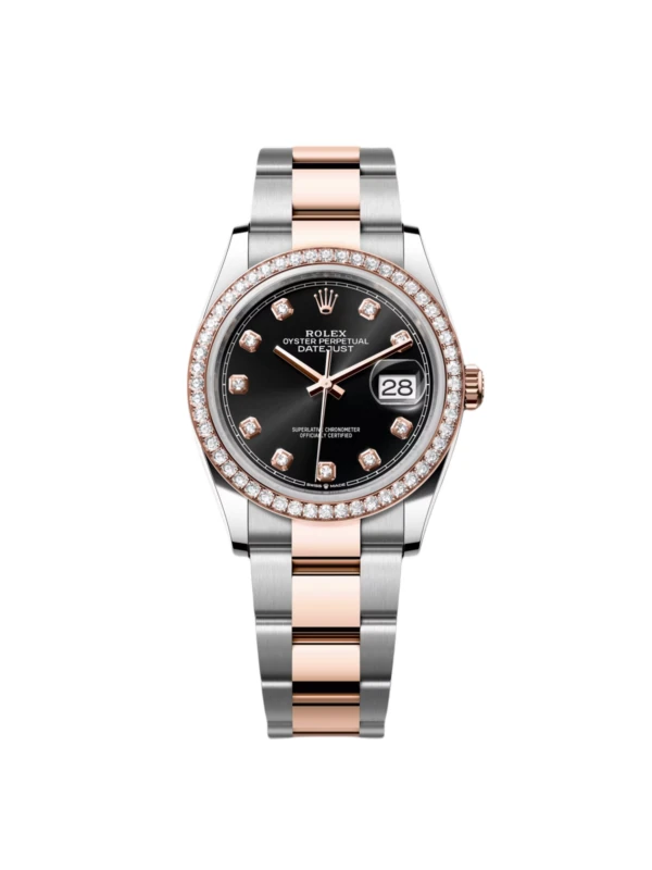 RLX Datejust 36mm 126281 Black Dial Jubilee Bracelet