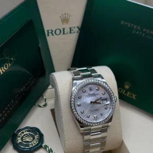 RLX Datejust 36mm 126284 Mother-of-Pearl Dial Oyster Bracelet