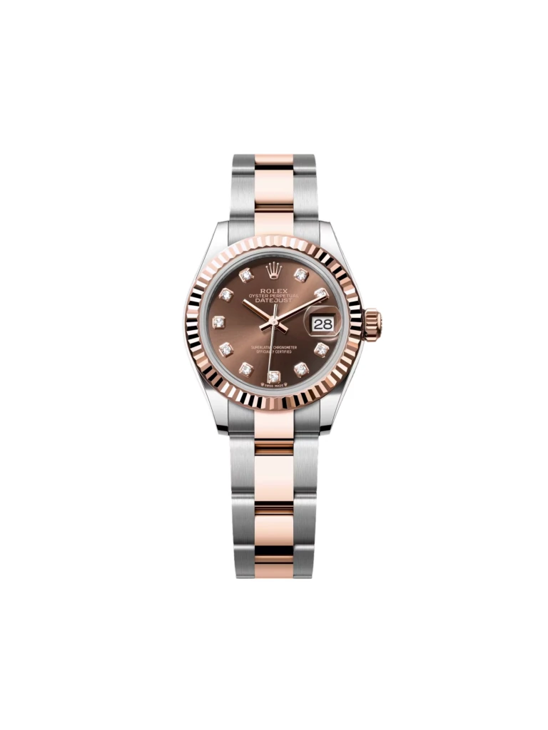 RLX Lady-Datejust 31mm 279171 Chocolate Diamond Oyster Stainless Steel and Rose Gold