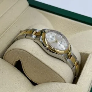 RLX Datejust m278243-0019/0020 31mm Silver Dial Yellow Rolesor Oyster Watch