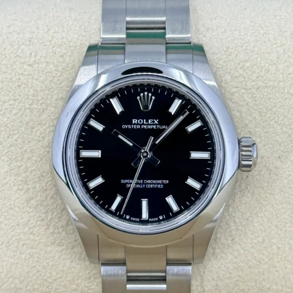 RLX Oyster Perpetual 31mm 277200-0016 Black Dial Oyster Bracelet Watch