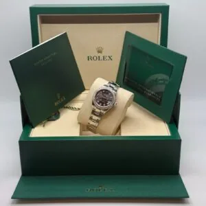 RLX Lady-Datejust 31mm 279384RBR Dark Gray set with Diamonds