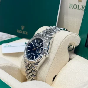 RLX Datejust 36mm 126234 Blue Fluted Motif Dial Jubilee Bracelet
