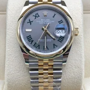 RLX Datejust 36mm 126203 Slate Dial 36mm Domed Bezel Oyster Bracelet