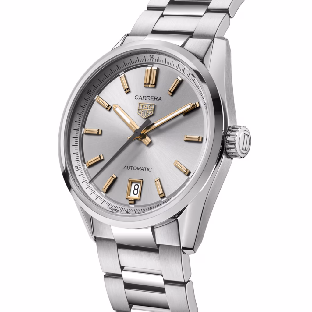 【7A Quality】TAG Heuer Carrera Date 36mm Unisex Watch Silver WBN2310.BA0001