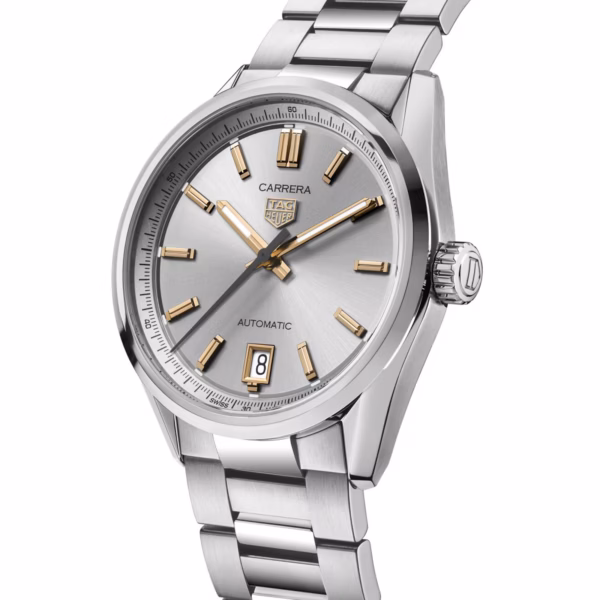【7A Quality】TAG Heuer Carrera Date 36mm Unisex Watch Silver WBN2310.BA0001