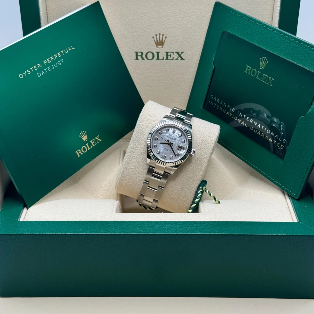 RLX Lady-Datejust 31mm 279174 Mother Of Pearl Diamond Dial Oyster Bracelet