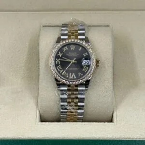 RLX Datejust m278383RBR-0017/0018 31mm Dark Grey Dial Oyster Bracelet