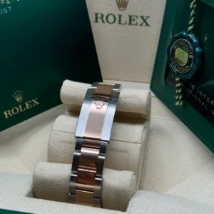 RLX Datejust 41mm 126331 Sundust Index Oyster Steel and Everose Gold Watch