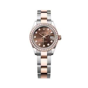 RLX Lady-Datejust 31mm 279381RBR Chocolate Diamond Dial Oyster Bracelet