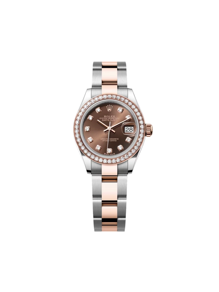 RLX Lady-Datejust 31mm 279381RBR Chocolate Diamond Dial Oyster Bracelet