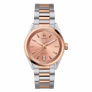 【7A Quality】TAG Heuer Carrera Date 36mm Ladies Watch Rose Gold WBN2350.BD0000