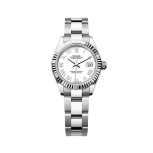 RLX Lady-Datejust 31mm 279174 White Roman Dial Oyster Bracelet