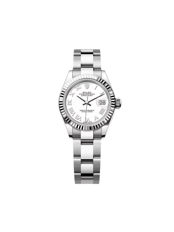 RLX Lady-Datejust 31mm 279174 White Roman Dial Oyster Bracelet